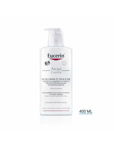 EUCERIN ATOPICONTROL HLE BAIN/DCH TB400ML