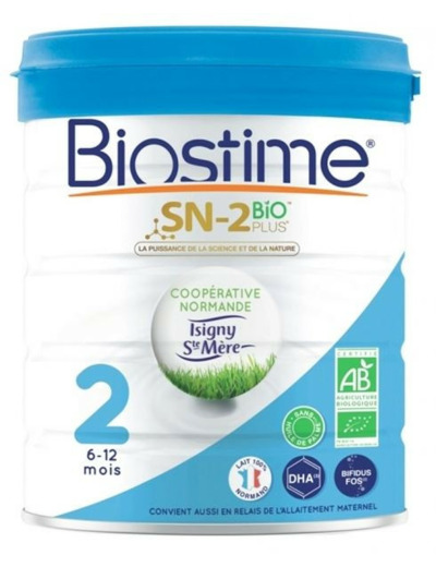 BIOSTIME LAIT 2EME AGE BTE800G