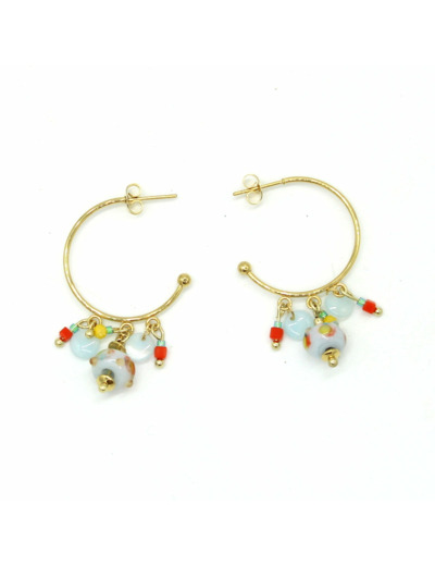 Boucles d'oreilles Azurela