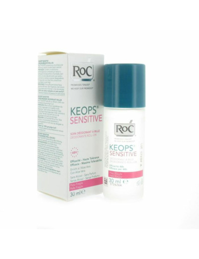 Deodorant A Bille 30ml Keops Peaux Fragiles Roc