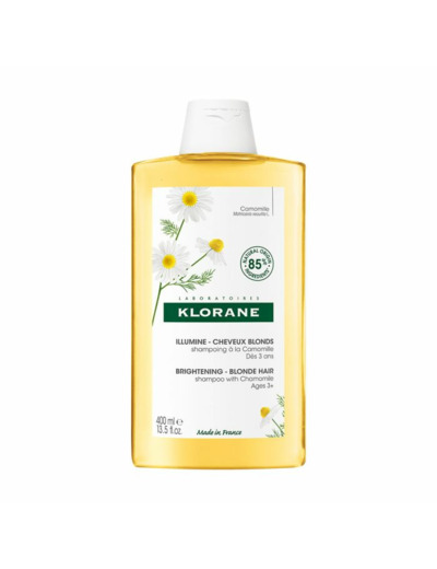 Shampooing Reflets Blonds 400ml Camomille Cheveux Blonds Klorane