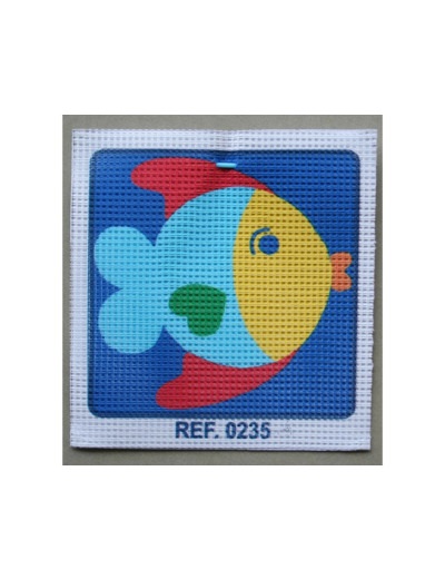 Kit canevas Poisson