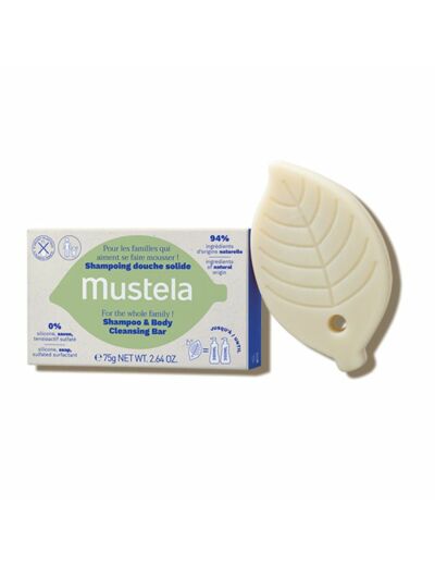MUSTELA SHP DOUCHE SOLIGE 75G