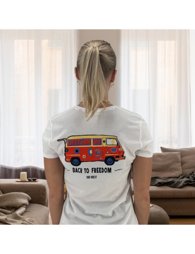 T-Shirt Estafette dos Femme