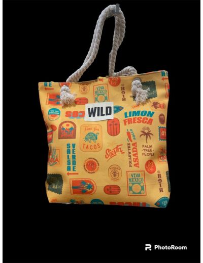 sac de plage WILD