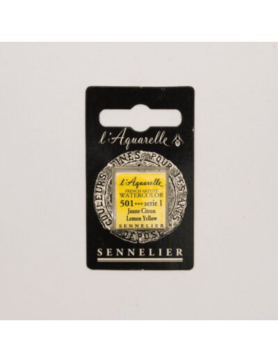 Peinture Aquarelle Extra-Fine Sennelier, 501 Jaune Citron S1