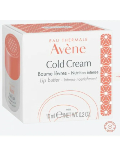Baume lèvres hydratation intense 24h 10ml Cold Cream Avène