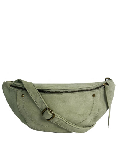 Farfouillette Sac Banane Aux Détails Cloutés Amande