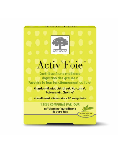 Activ'foie 90 Comprimes New Nordic