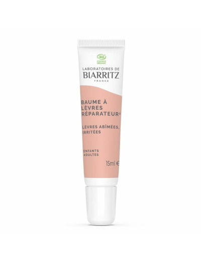 Baume à Lèvres Bio 15ml Soins Réparateurs Répare, apaise et protège Laboratoires De Biarritz