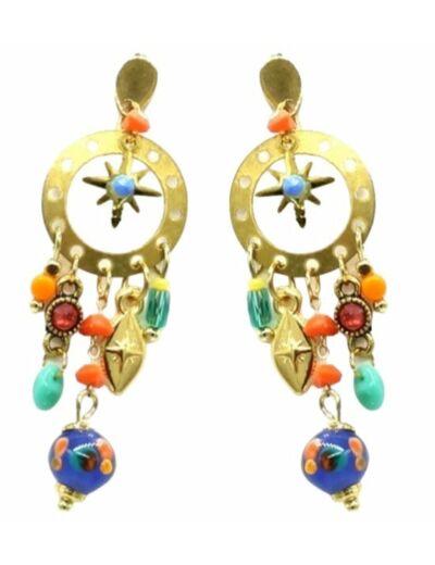 Boucles d'oreilles Eden Tropical