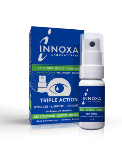 Spray oculaire yeux très secs et fatigués 10ml Innoxa