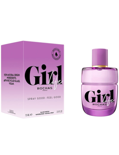 INTER PARFUMS- Girl Life De Rochas EP Vaporisateur 75ml