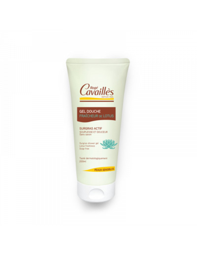 Gel Douche Extra-doux Fleur De Lotus 200ml Surgras Actif Rogé Cavaillès