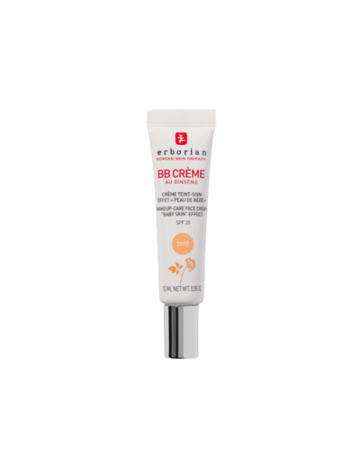 ERBORIAN BB CREME AU GINSENG DORE 15ML