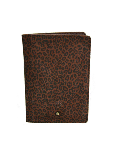 Mila Louise Oru PA Porte Cartes Et Passeport Léopard Auburn