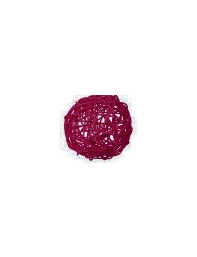 Boules de rotin 5 cm - Rose