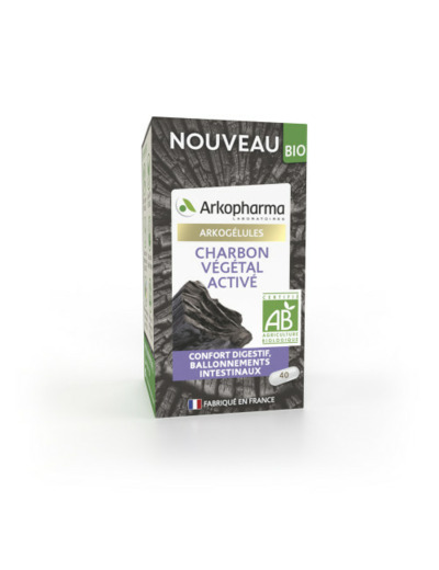 AKG CHARBON VEGETAL BIO 40 GEL