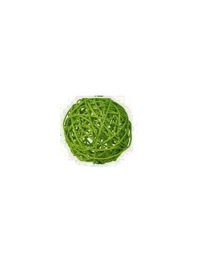 Boules de rotin 5 cm - Vert