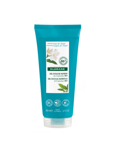 Gel Douche Nutritif 200ml Eau de Tiare Klorane