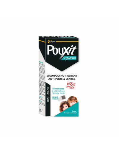 Shampooing Traitant Anti-poux Et Lentes + Peigne 200ml Pouxit