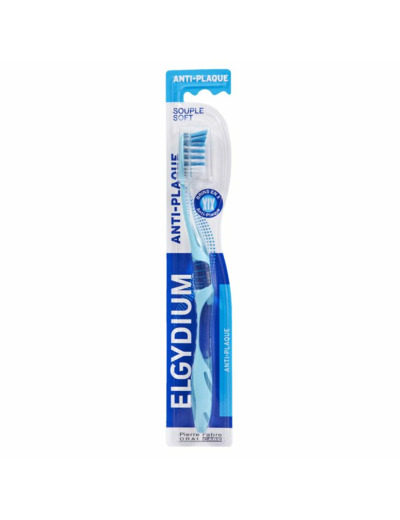Anti Plaque Brosse A Dents Souple Elgydium