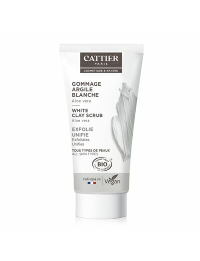 CATTIER MINI GOMMAGE ARGILE BLANCHE 30ML