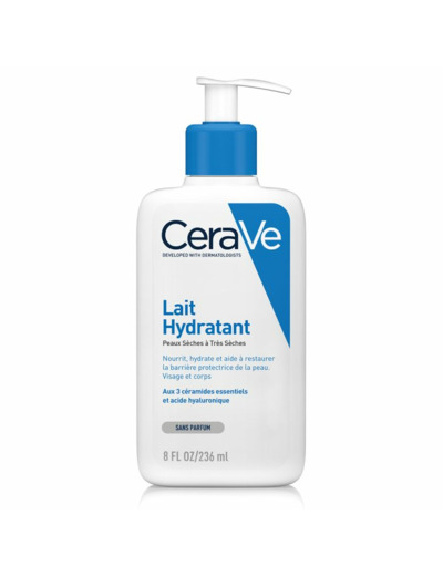 Lait Hydratant Visage Et Corps Peaux Seches A Tres Seches 236ml Body Cerave