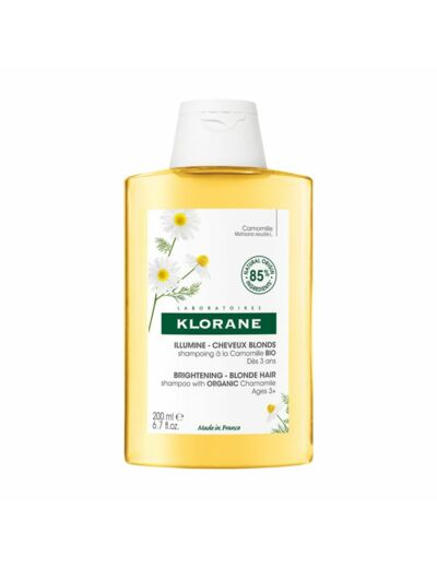 Shampooing 200ml Camomille Cheveux Blonds Klorane