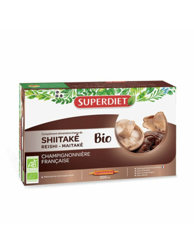 Shiitake Bio 20 Ampoules Superdiet