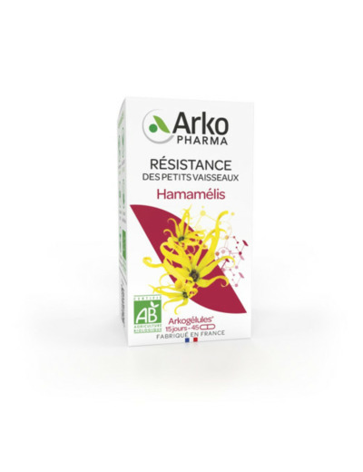 Hamamelis Bio 45 Gelules Arkogélules Arkopharma