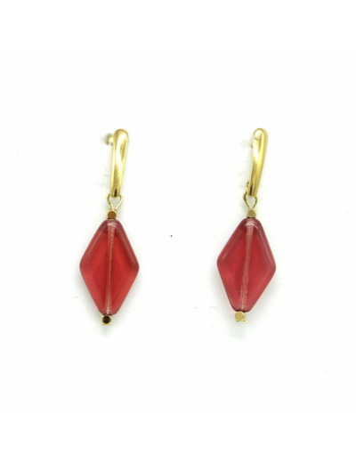 Boucles d'oreilles losanges Yuna