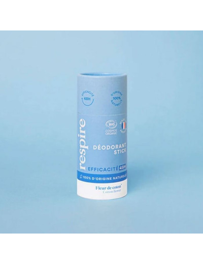Déodorant Stick Fleur de Coton 50gr Respire