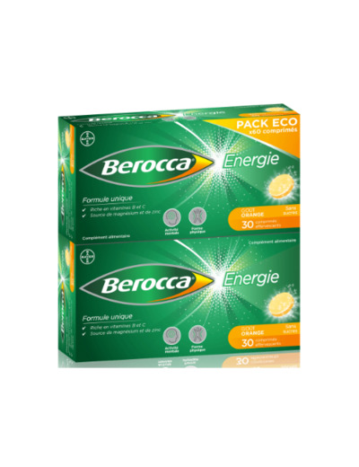 Berocca Energie Orange effervescents 60 Comprimés Bayer