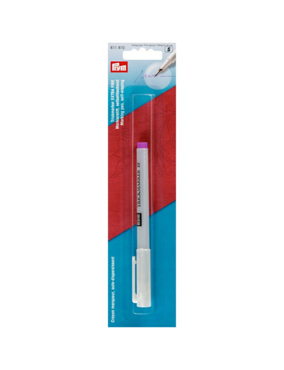 Crayon marqueur auto disparaissant extra fin Prym