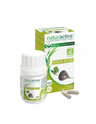 Radis Noir Bio 30 Gelules Naturactive