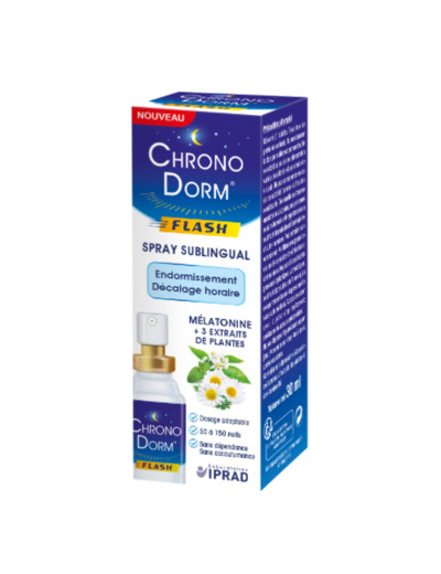 Spray mélatonine 30ml Flash Chronodorm
