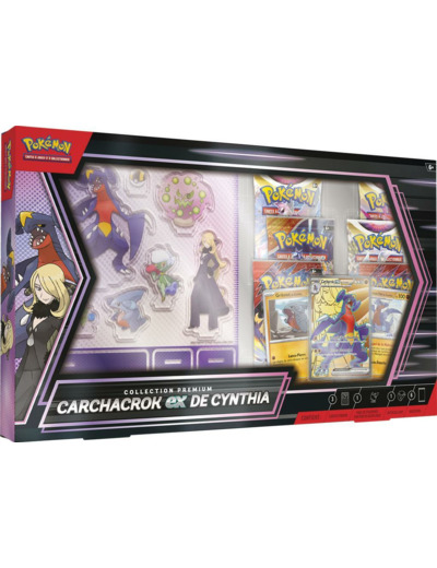 Pokémon : Coffret Premium Carchacrok-ex Juin 25