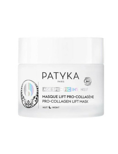 Masque Lift Pro-Collagène Bio 50ml Age Specific Intensif Patyka