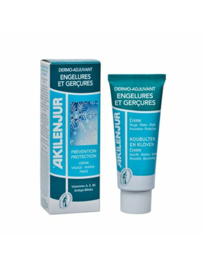 Dermoadjuvant Engelures et Gerçures 75ml Akilenjur Creme Visage Pieds Mains Asepta