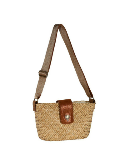 Le Voyage en Panier Chiara Petit panier Jonc Camel