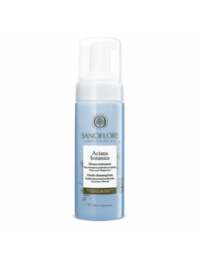 Mousse Nettoyante Visage Et Yeux Bio 150ml Aciana Botanica Sanoflore
