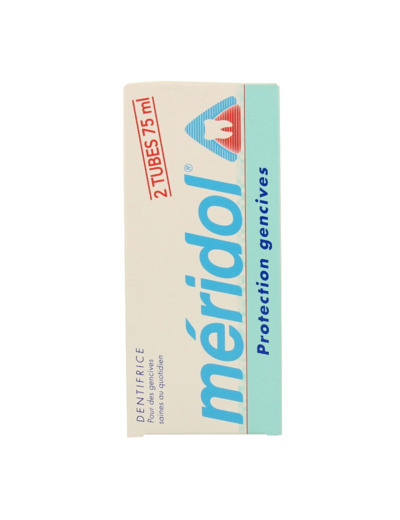 Dentifrice Protection Gencives 2x75 ml Meridol