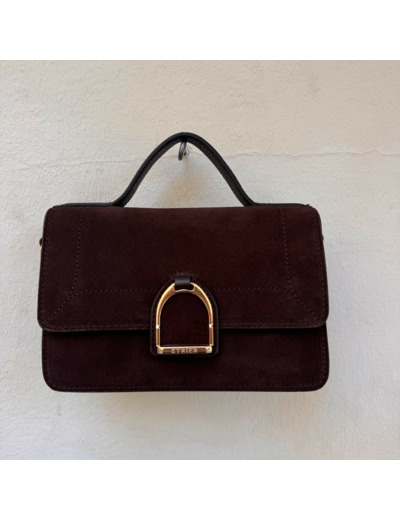 Sac à mains ETRIER chocolat