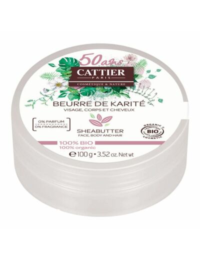 CATTIER BEURRE KARITE BT100G