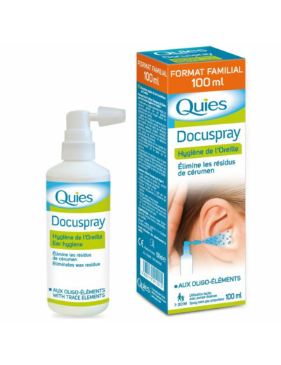 Docuspray Hygiene Oreille 100ml Quies