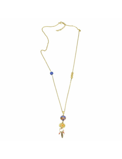 Collier pendentif émail SILLAGE
