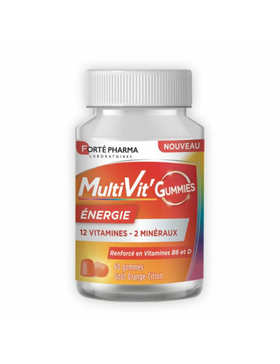 FORTE PHARMA MULTIVITapos GUMMIES ENERGIE 60