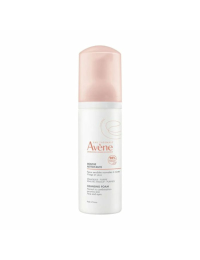 Mousse Nettoyante 150ml Mes Essentiels Peaux Sensibles à Mixtes Avène