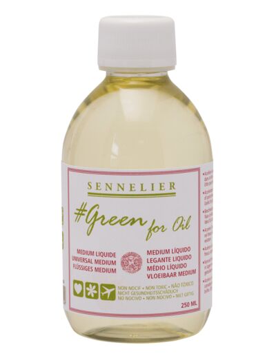 Medium Liquide Sennelier - Green For Oil